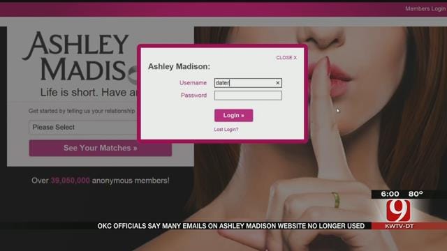 21 OKC.Gov Emails Found In Ashley Madison Hack, 10 Active