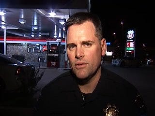 WEB EXTRA: Tulsa Police Talk About Gas Station And Motel Robberies