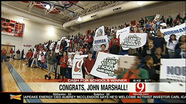 John Marshall Takes Home $10,000