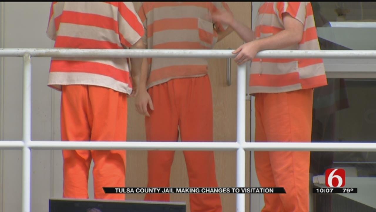 Number Of Visitation Days Decreasing At Tulsa County Jail