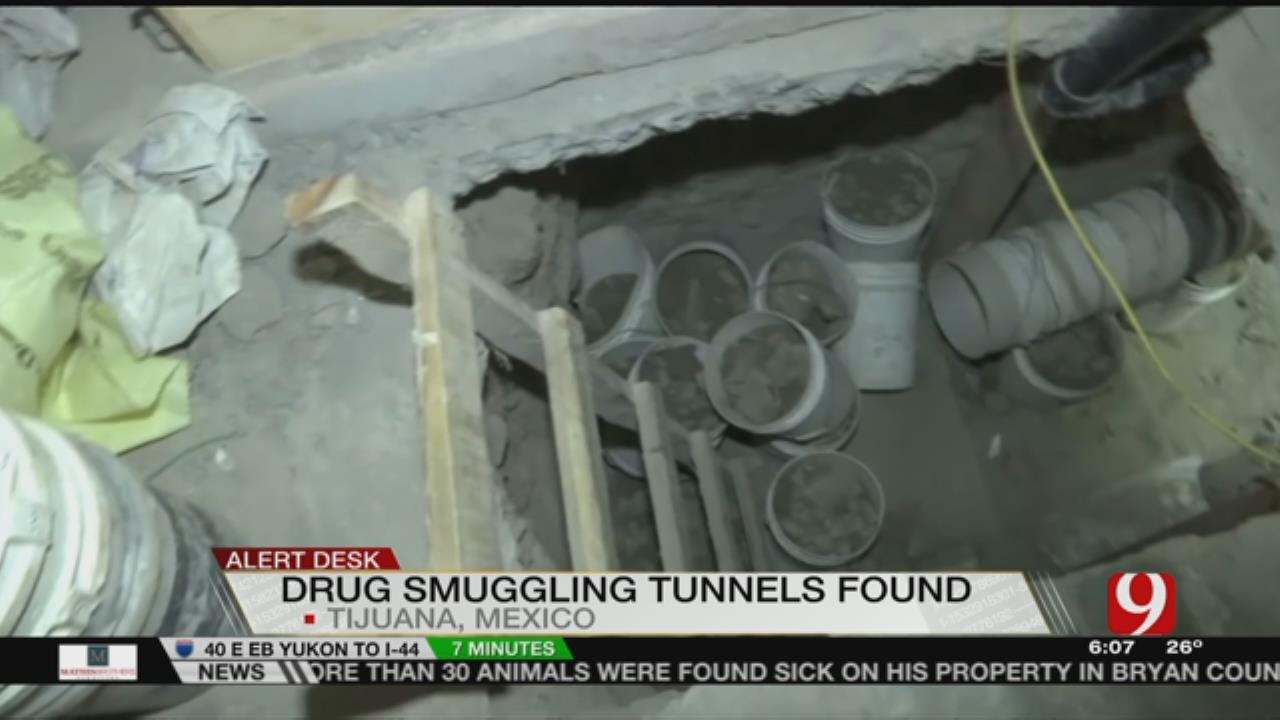 2 Border Tunnels Found Leading From Mexico Into U.S.