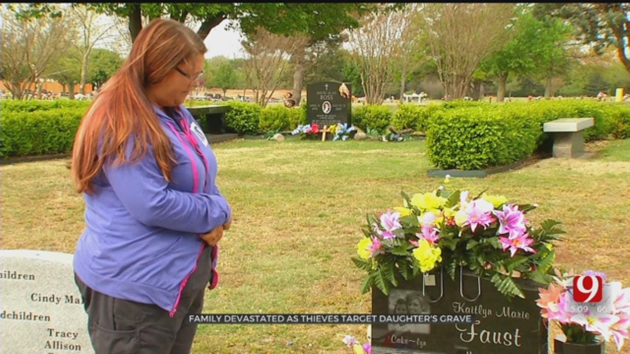 Family Devastated After Thieves Target Daughter's Grave In Spencer