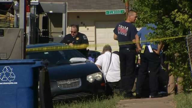 WEB EXTRA: Video From Scene Of Fatal Tulsa Shooting On West 63rd Place North
