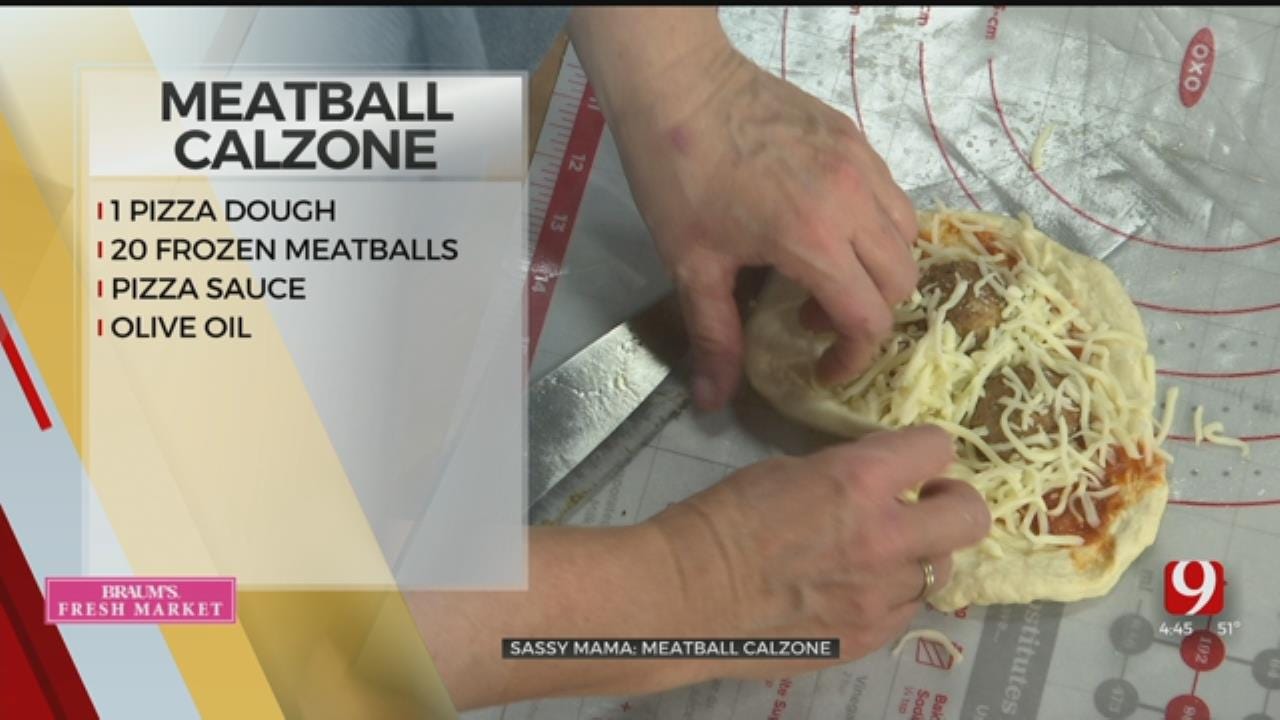 Meatball Calzone