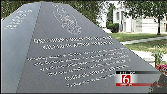 Memorial Honors Fallen Veterans Of Oklahoma Military Academy