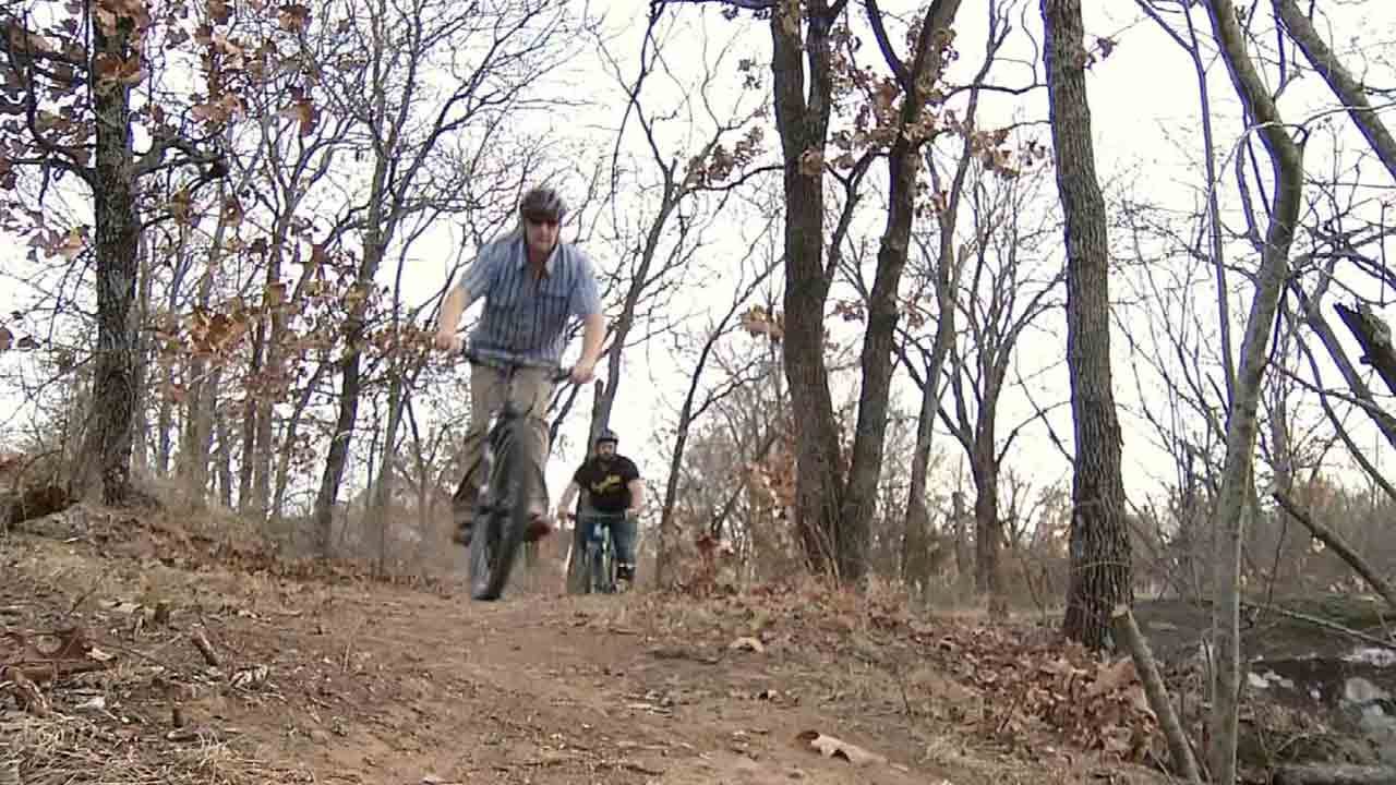 Volunteers Bring Forgotten Claremore Mountain Bike Trail Back To Life