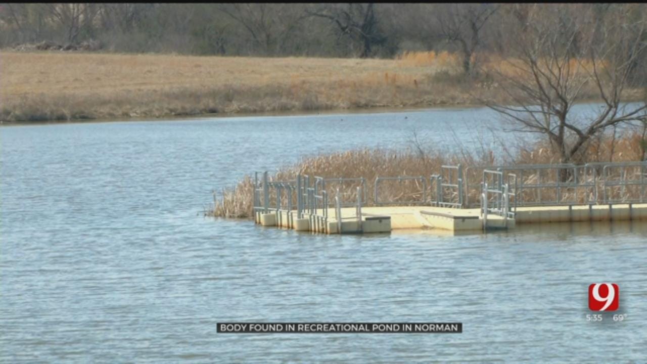 Authorities Working To Identify Body Discovered In Recreational Pond In Norman