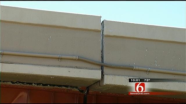 Traffic Detoured After Container Truck Damages Downtown Tulsa Bridge