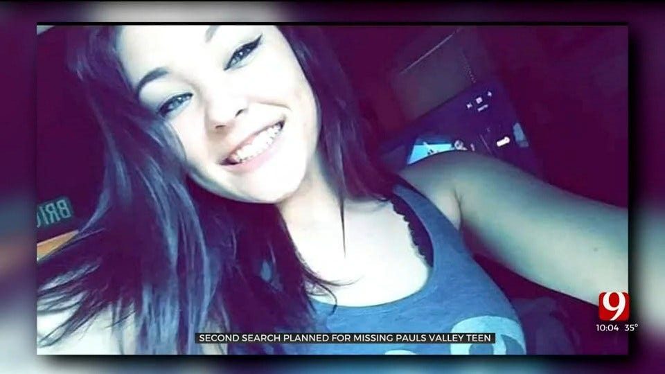 2nd Search Planned For Missing Pauls Valley Teen
