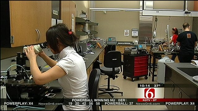PSO Donates Quarter Million To OSU-Tulsa Research Center