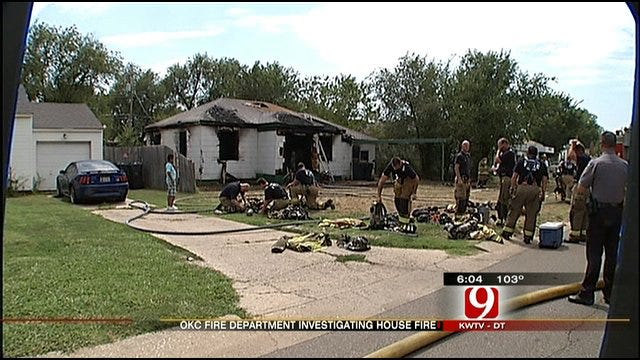 Oklahoma City Home Destroyed In Saturday Fire
