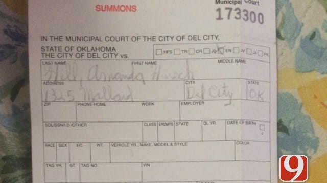 Woman Thinks Facebook Argument Led To Suspicious Ticket From Del City