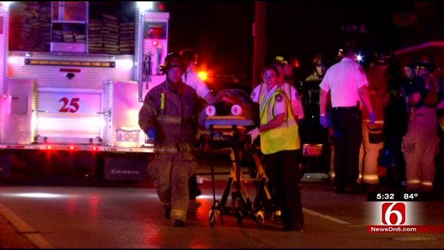 1 Dead, 3 Critical After Tulsa Head-On Collision