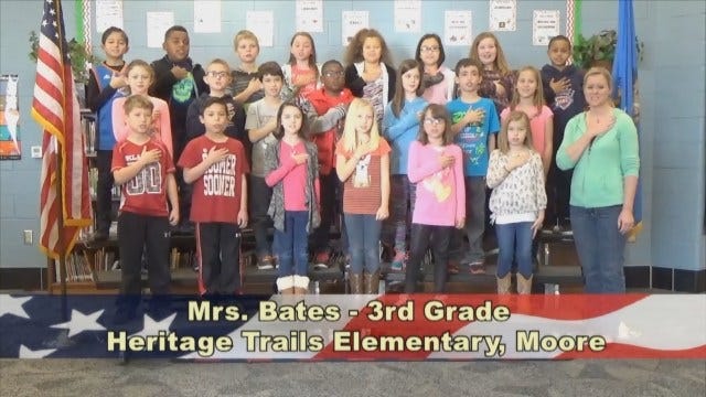 Mrs. Bates' 3rd Grade Class At Heritage Trails Elementary