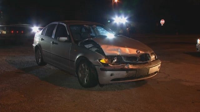 WEB EXTRA: Video From Scene Of Crash At Peoria And Skelly Drive In Tulsa