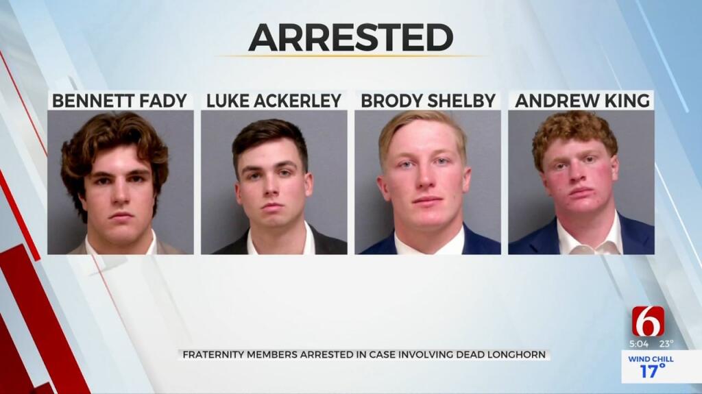 4 OSU Fraternity Members Arrested, Charged In Dead Longhorn Investigation
