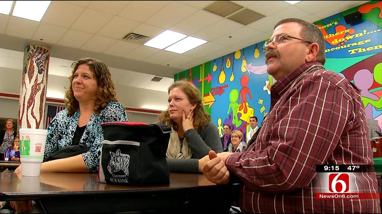 Oklahoma's Superintendent-Elect Takes School Tour To Claremore