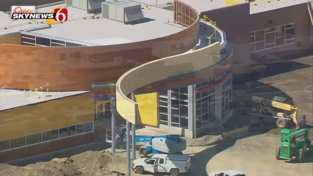 Osage SkyNews 6 HD Flys Over Broken Arrow's Newest Elementary School