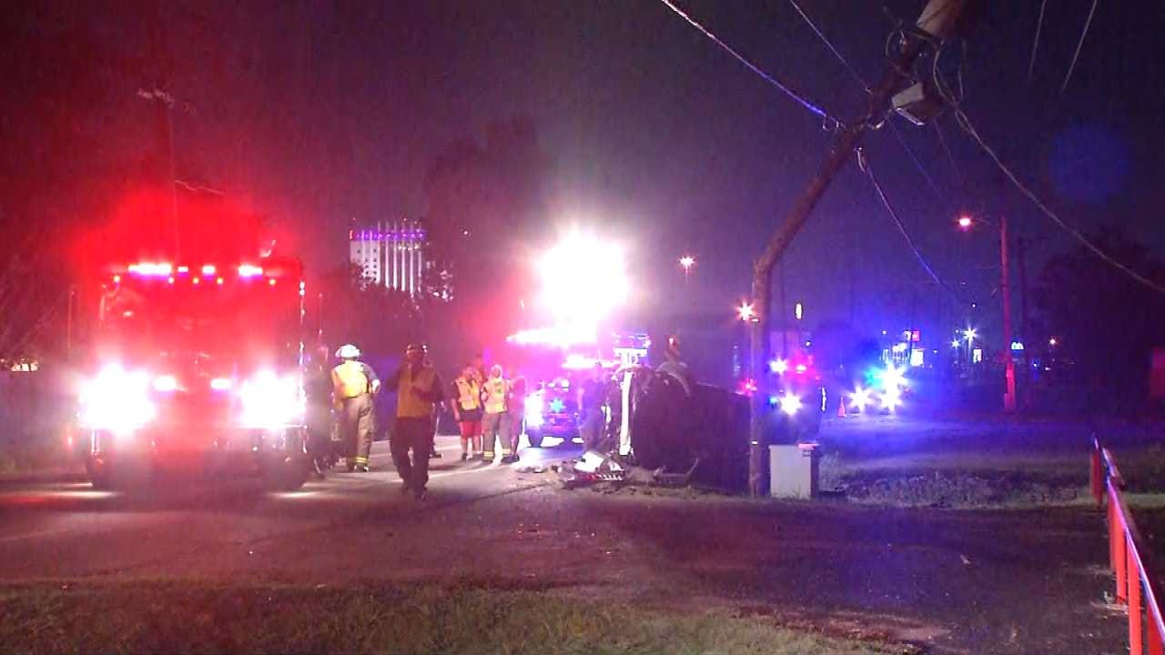 WEB EXTRA: Woman Killed In Catoosa Crash