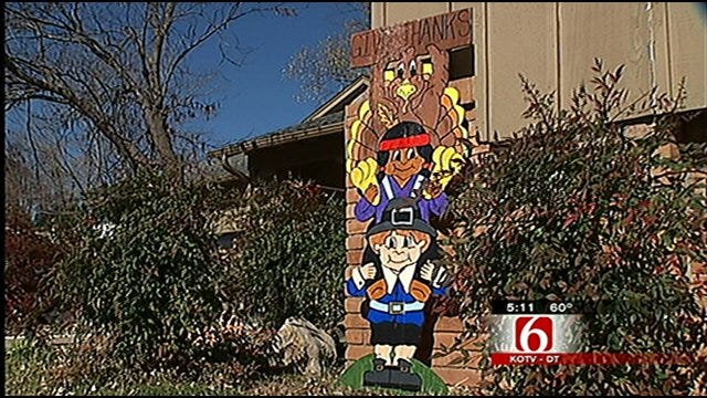 Tulsa Home Decked Out In Thanksgiving Décor