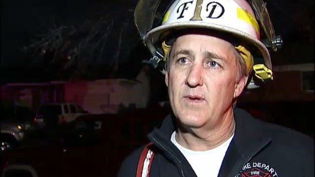 WEB EXTRA: Tulsa Firefighters Rescue Elderly Man From Burning House