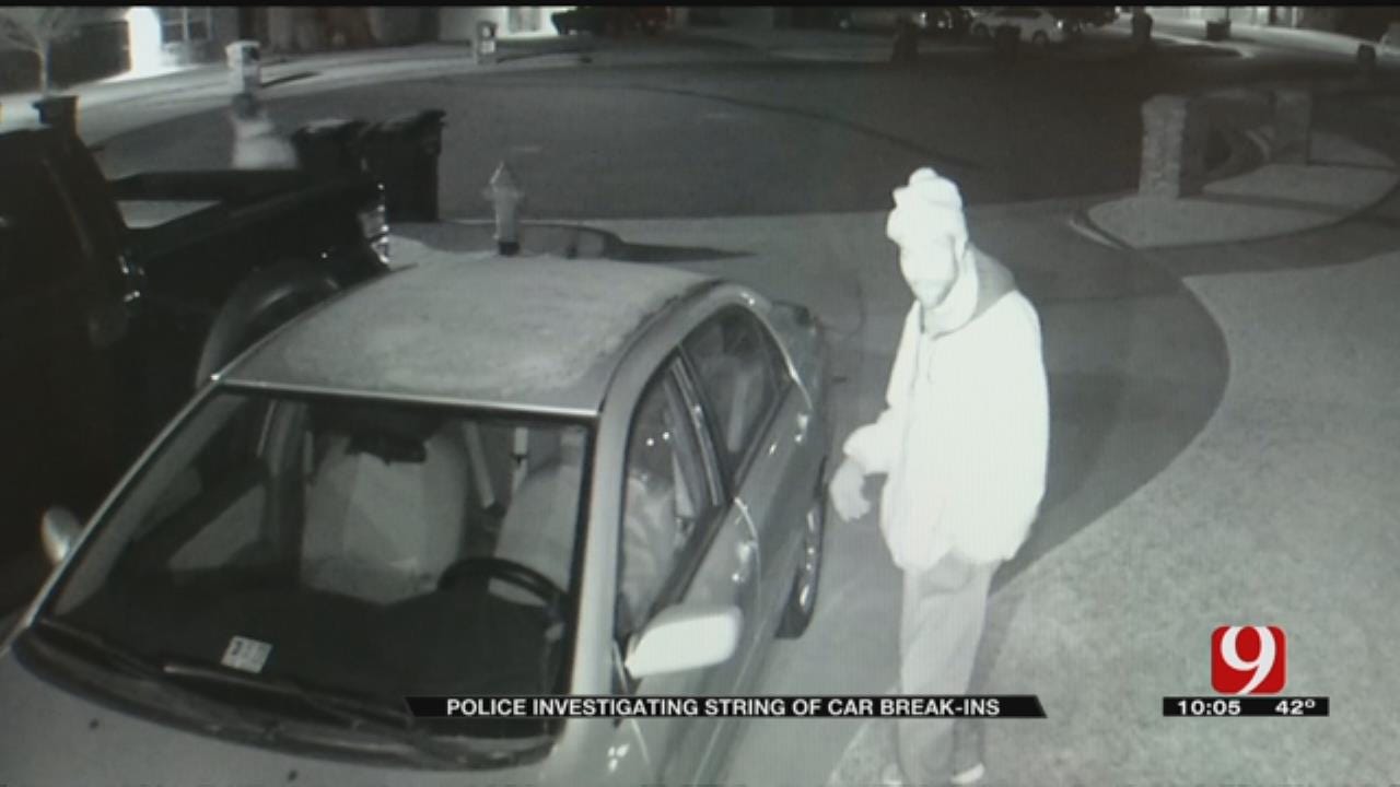 Moore, Piedmont Police Investigating String Of Car Break-Ins