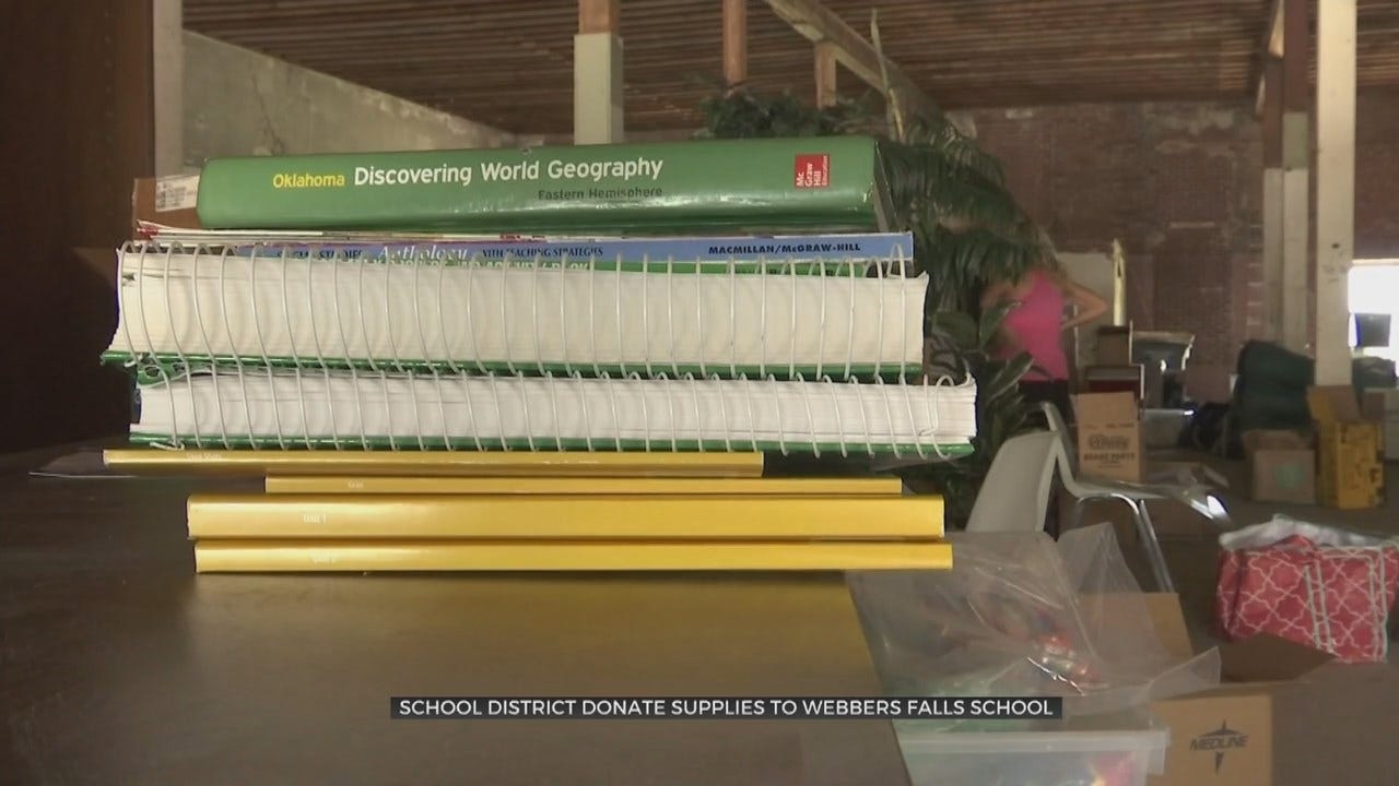Webbers Falls Teachers Receive More Donations