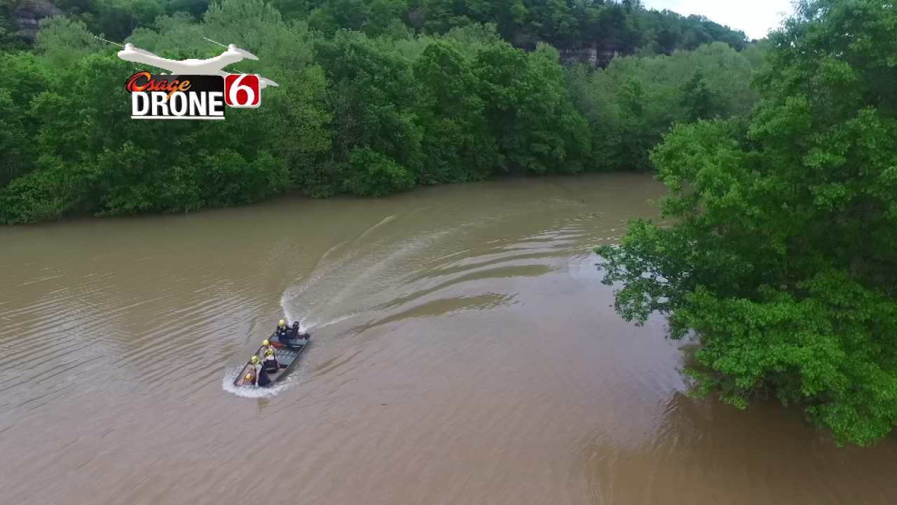 Drone 6 Helps Police Locate Man Stuck On Adair County Bridge