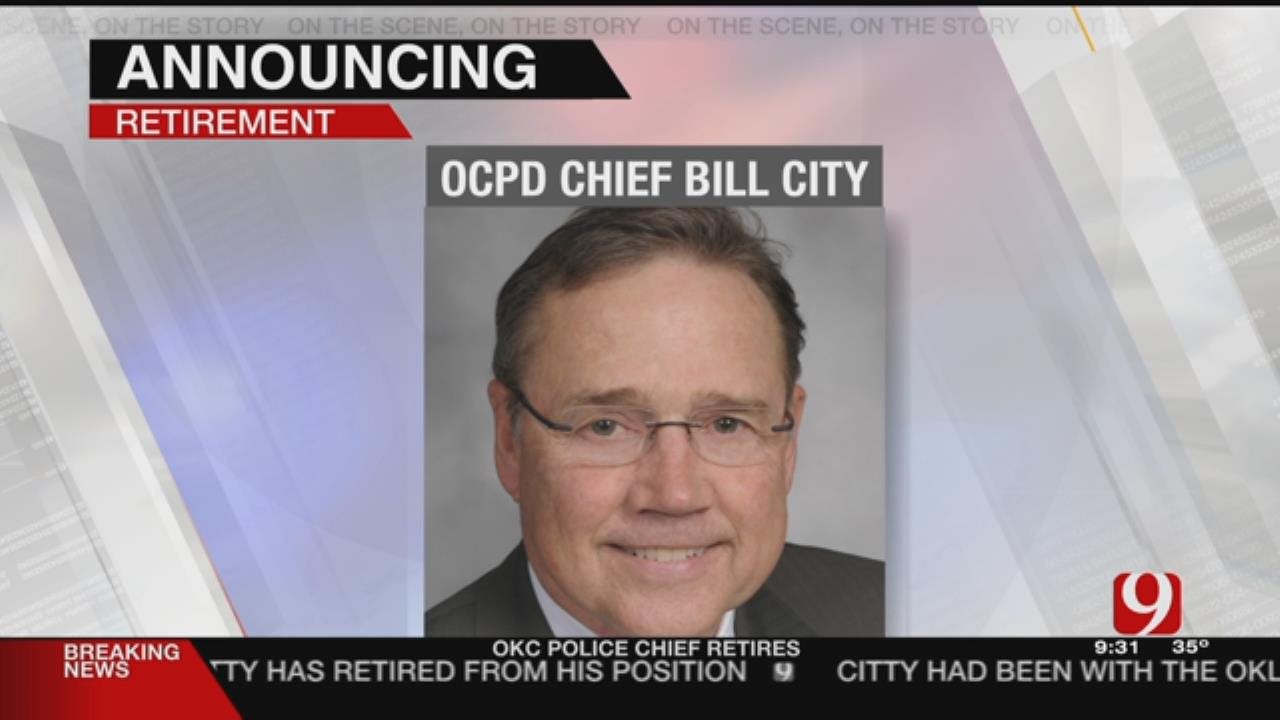 OKC Police Chief Bill Citty Announces Retirement