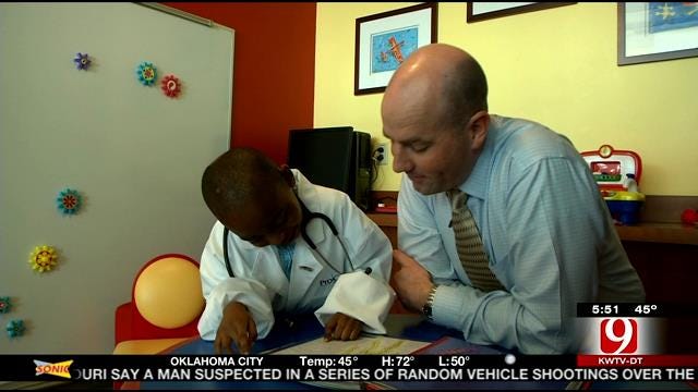 Edmond Boy Treated For Brain Tumor Aspires To Become Doctor
