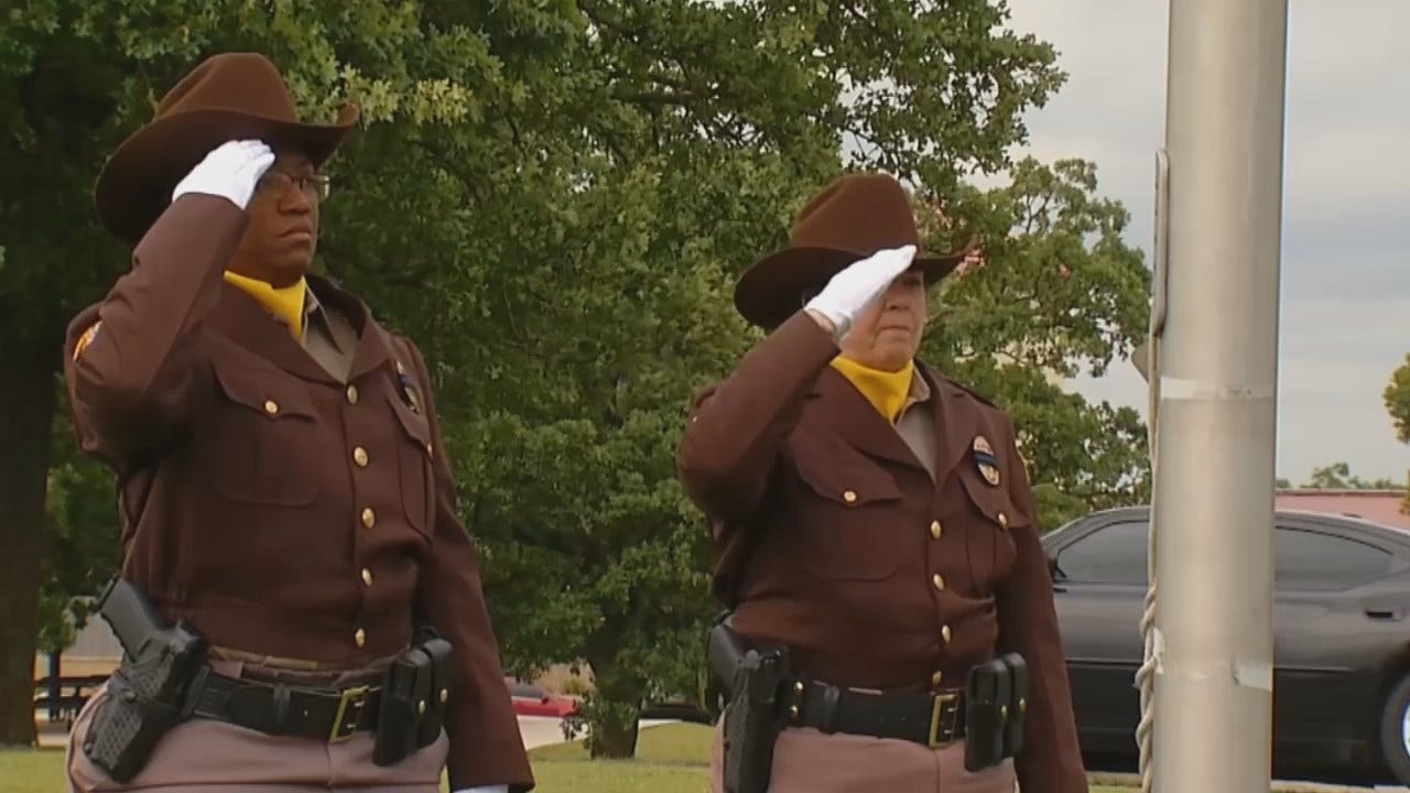 Tulsa County Sheriff's Office Honors Fallen Officers With Memorial Service