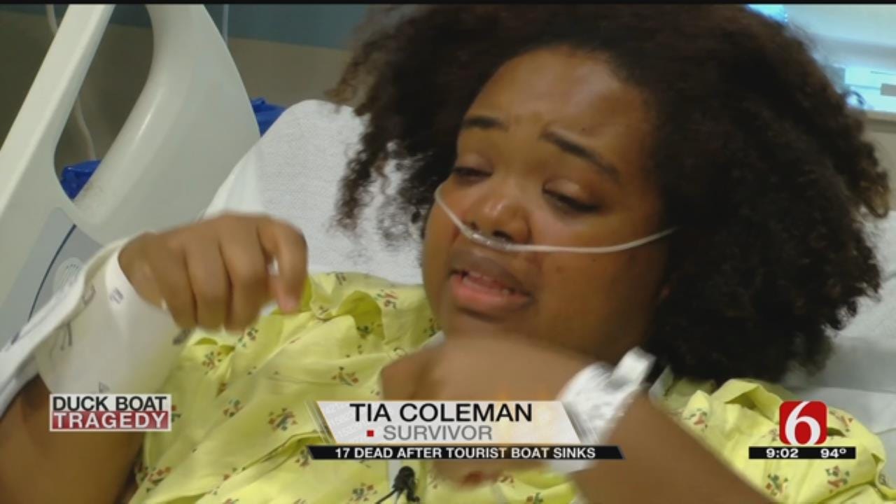 Duck Boat Accident Survivor Shares Her Story After Losing 9 Family Members
