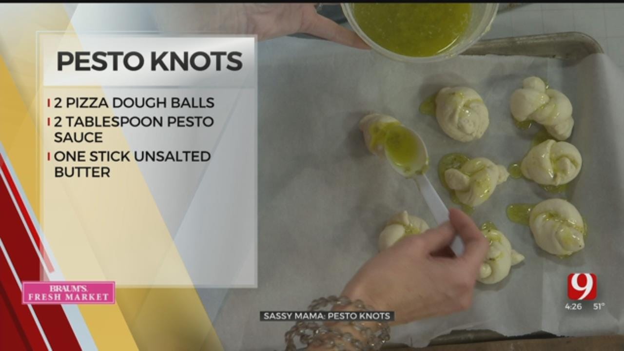 Pesto Knots