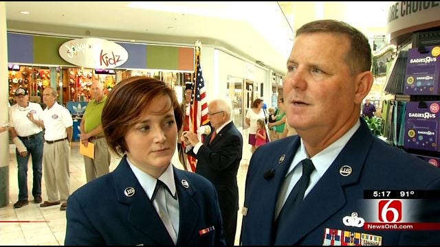 Exhibit Honoring Fallen Soldiers On Display At Woodland Hills Mall