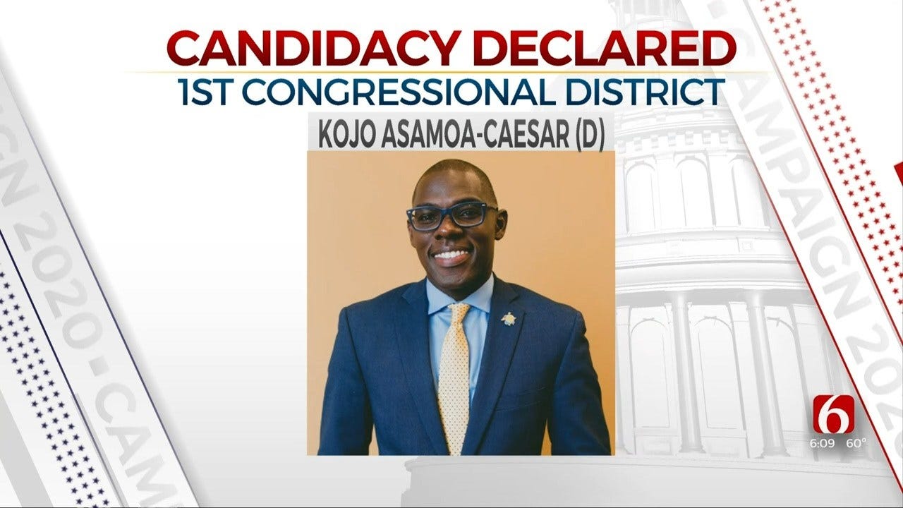 Kojo Asamoa-Caesar Announces Candidacy For Oklahoma 1st District