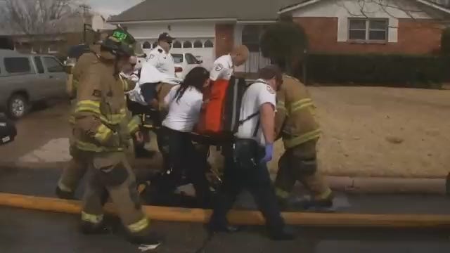 Firefighter Hurt In Tulsa House Fire