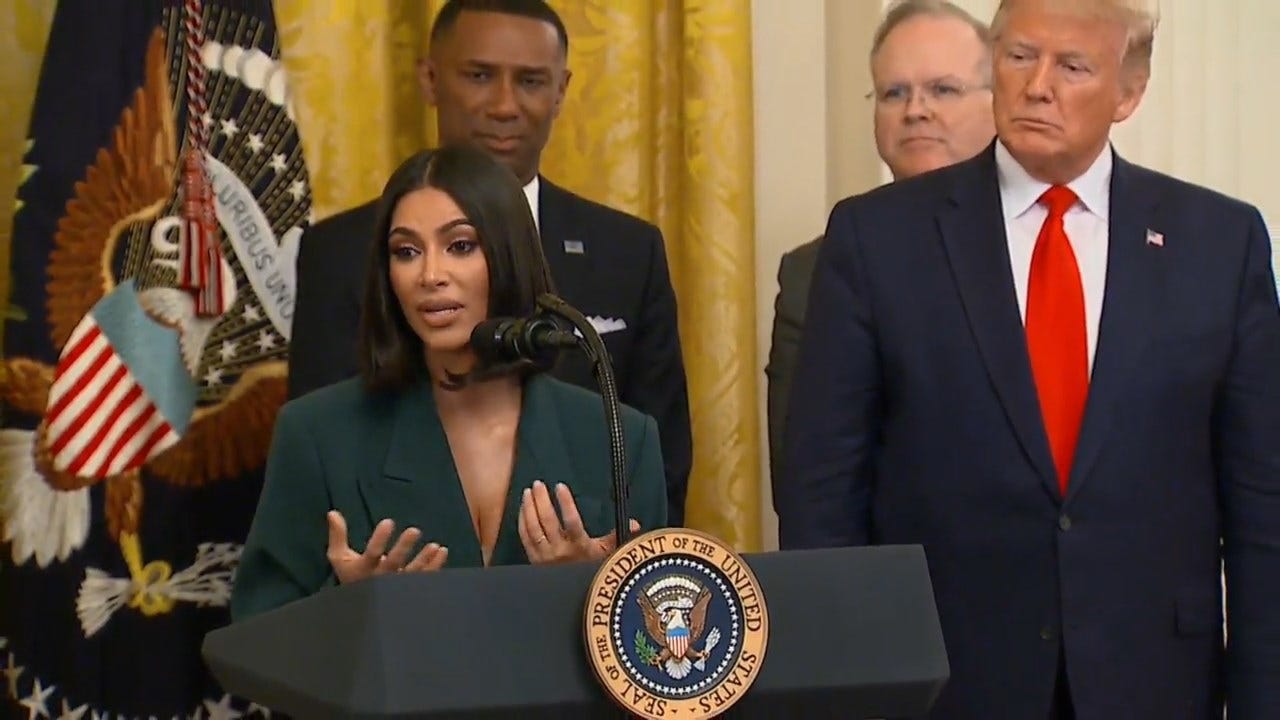 Kim Kardashian West Returns To White House For Prisoner Reentry Event
