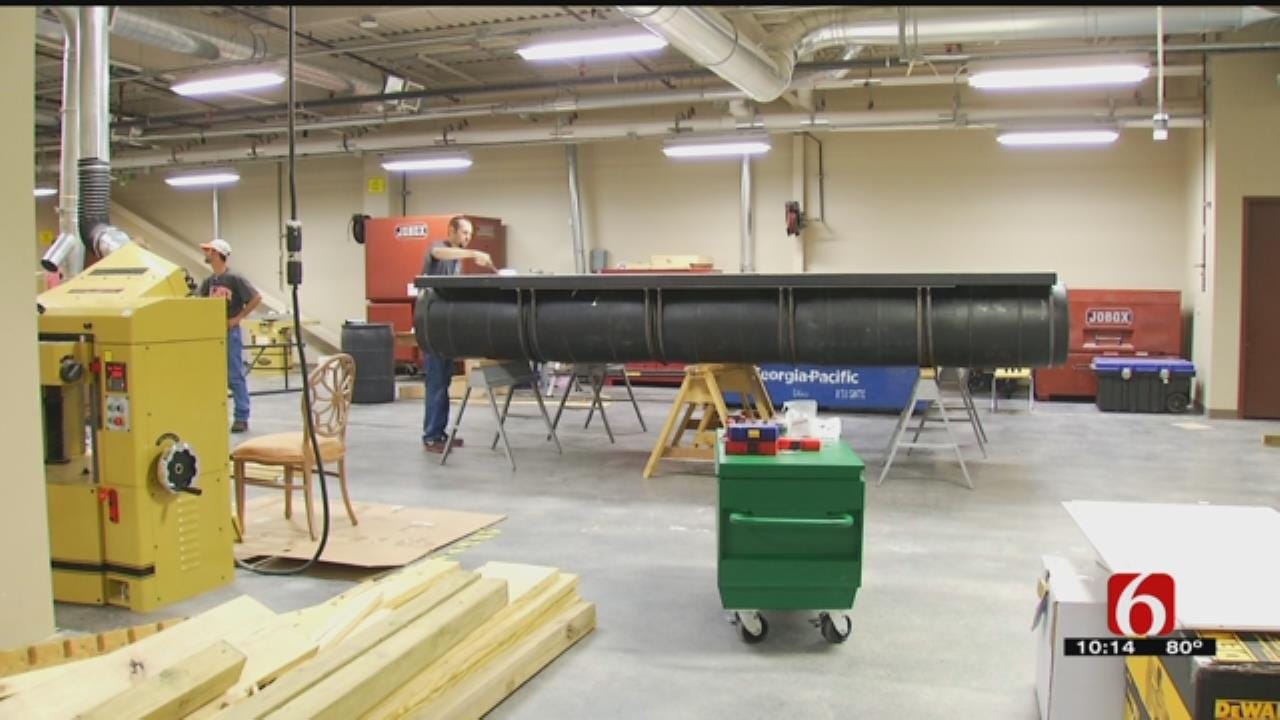 Tulsa Tech Teachers Working On New, Improved Raft Design