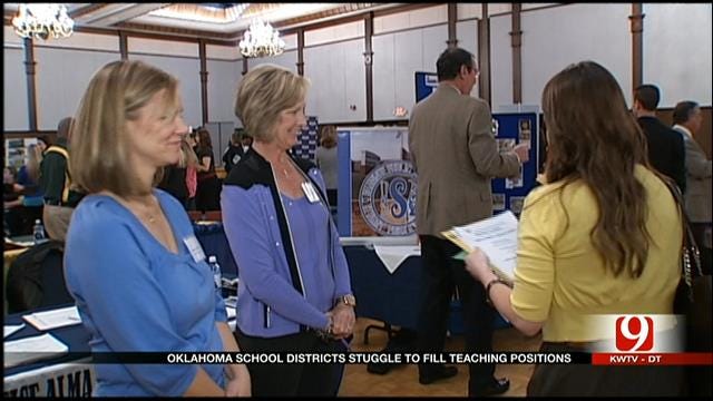 Many OK School Districts Still Struggling To Fill Vacant Teaching Positions