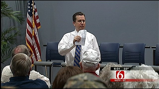 Security Tight At Claremore Town Hall Event In Wake Of Arizona Shootings