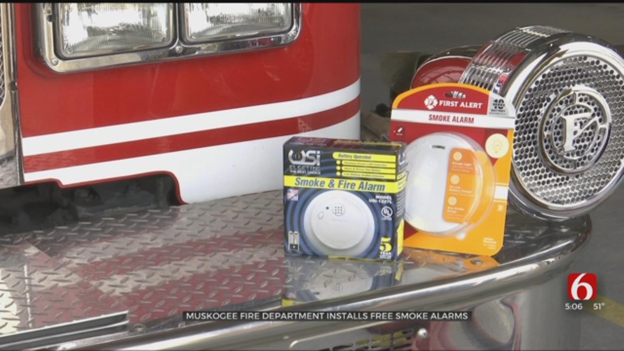 Muskogee Fire Department Offers Free Smoke Alarms