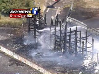 WEB EXTRA: SkyNews 6 Video Of The Fire At Admiral Twin Drive-In