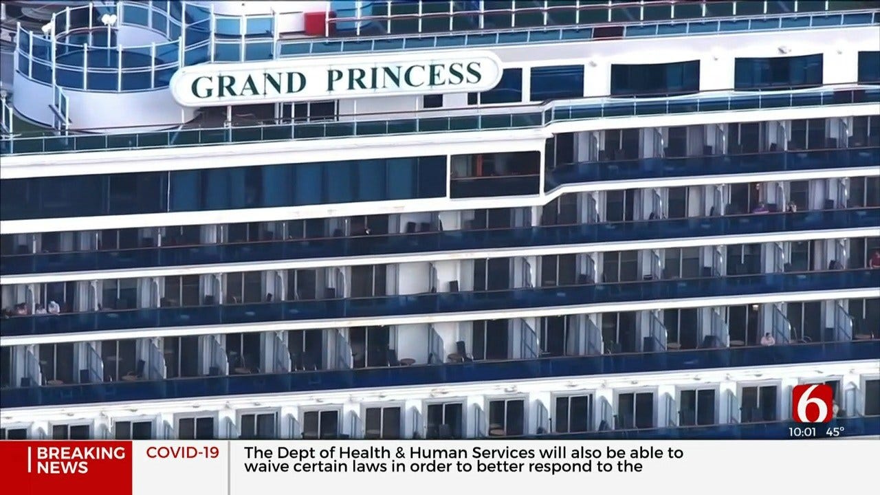 Oklahoma Families Quarantined On Cruise Ship Will Be On Their Way Home