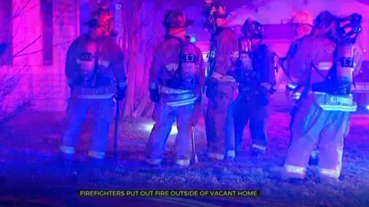 Vacant Oklahoma City House Catches Fire