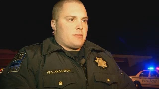 WEB EXTRA: Tulsa Police Officer Wes Anderson Talks About The Crash