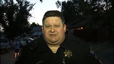 WEB EXTRA: Tulsa Police Cpl. RW Solomon Talks About Stolen SUV Crash
