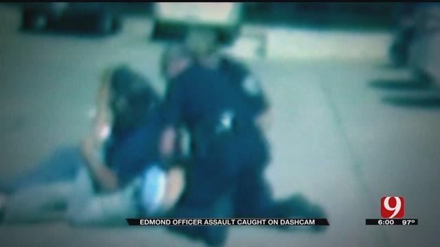 Edmond Officer Assault Captured On Dashcam Video