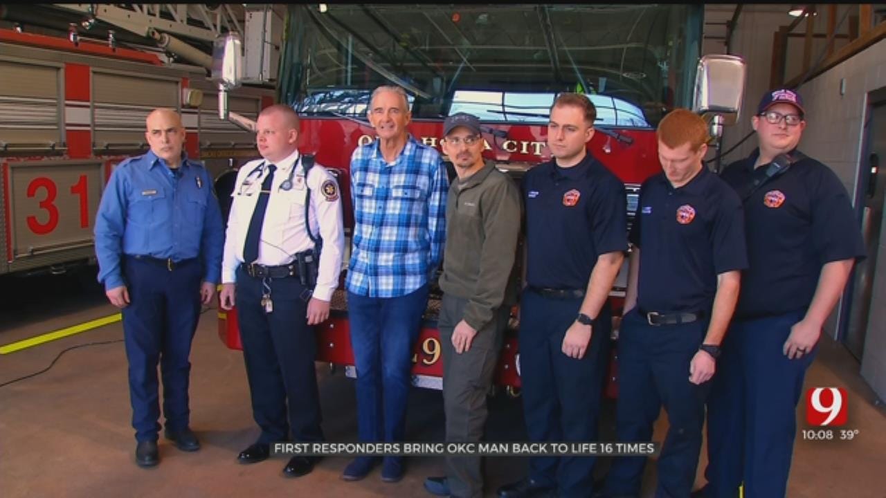 Cardiac Arrest Survivor Meets First Responders Who Saved His Life