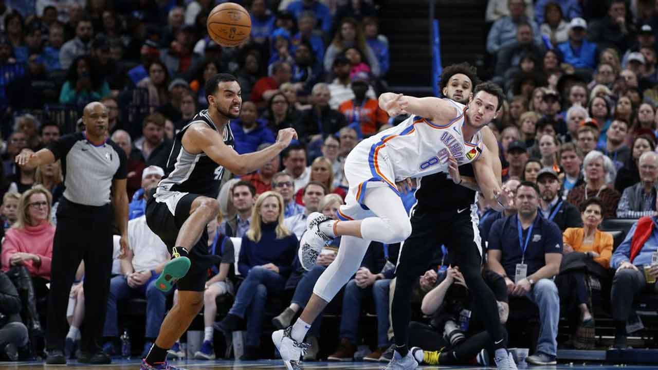 Thunder Defeated In Game Against Spurs, 114-106