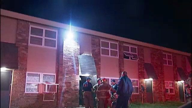 WEB EXTRA: Video From Scene Of Small Fire At Tulsa's Mohawk Manor